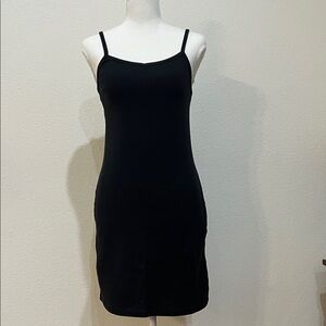 The Limited Black Casual Cotton Mini Dress
